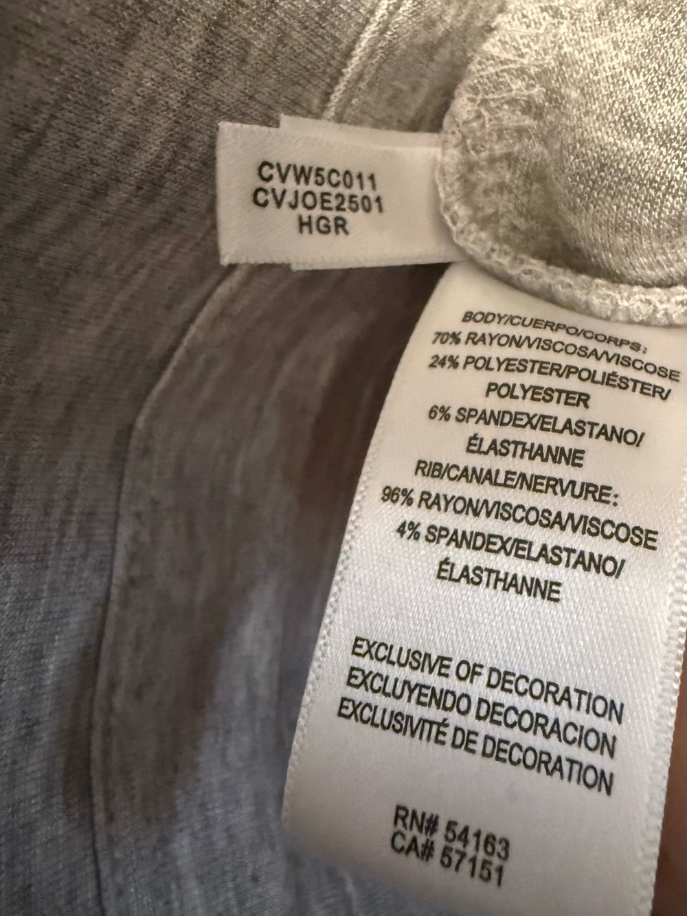 Converse Gray Zip-Up Jacket - Picture 8 of 9